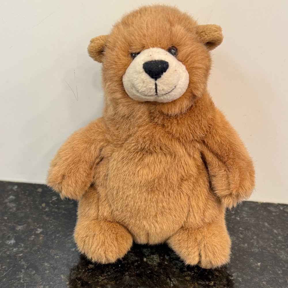 Vintage CHARMIN Toilet Paper Stuffed Plush Brown Bear RUSS 8"